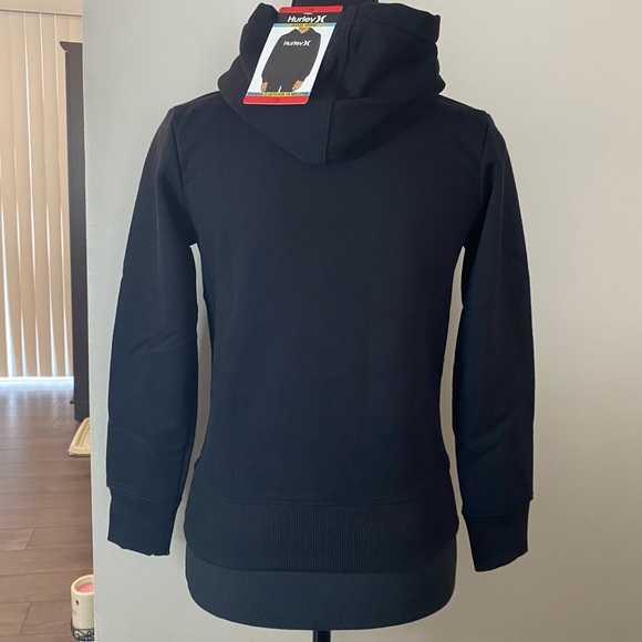 ❤️❤️Hurley Kids size 7/8 black hoodie. NWT - Picture 2 of 5
